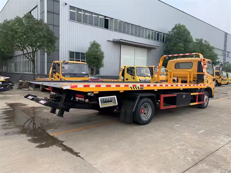 國六黃牌東風多利卡D8清障車
