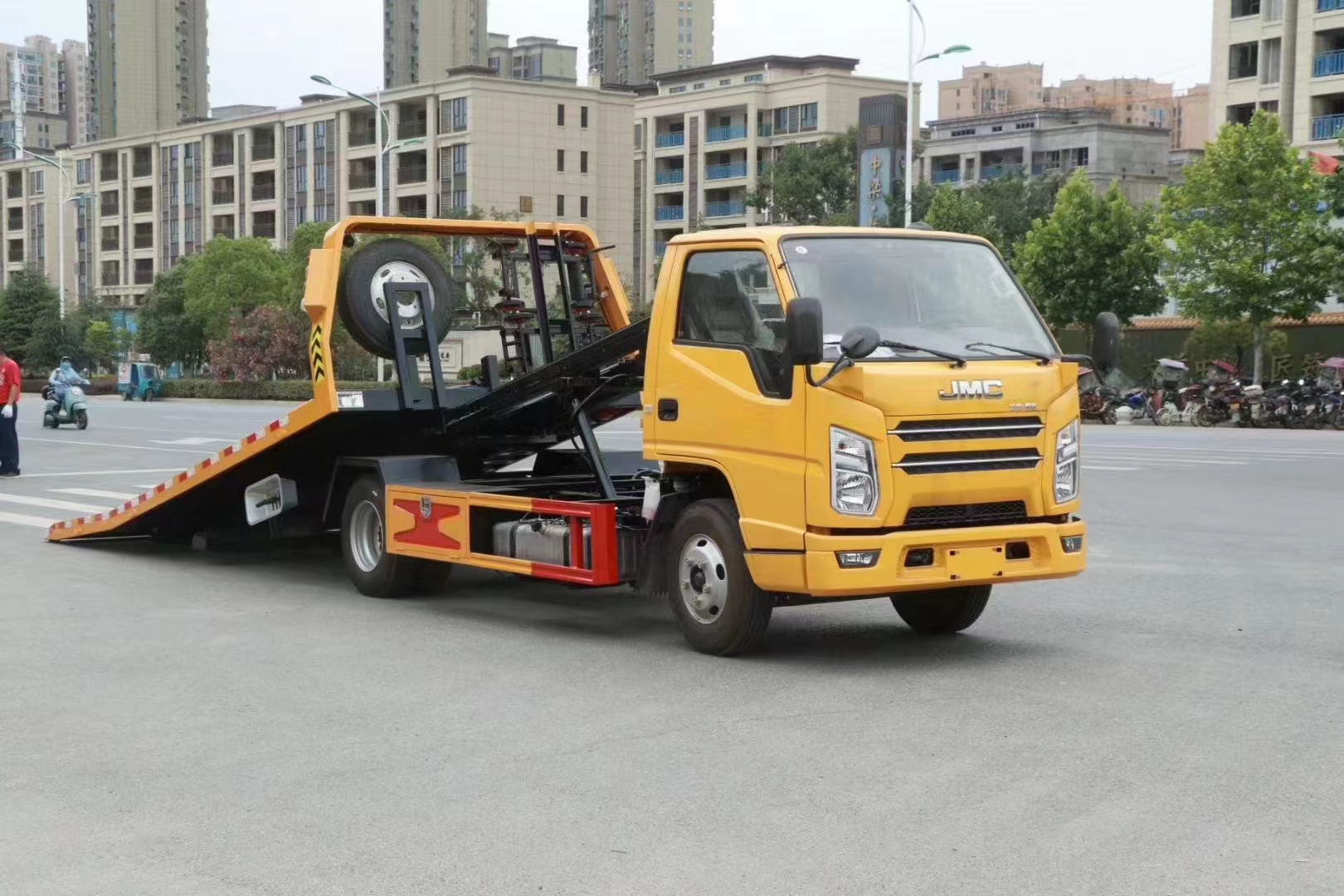 新規藍牌江鈴順達清障車