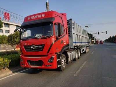 壓縮式半掛垃圾清運(yùn)車